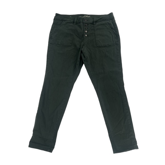 Universal Thread Green Mid Rise Skinny Jeans Size 14 Women’s - Picture 1 of 6
